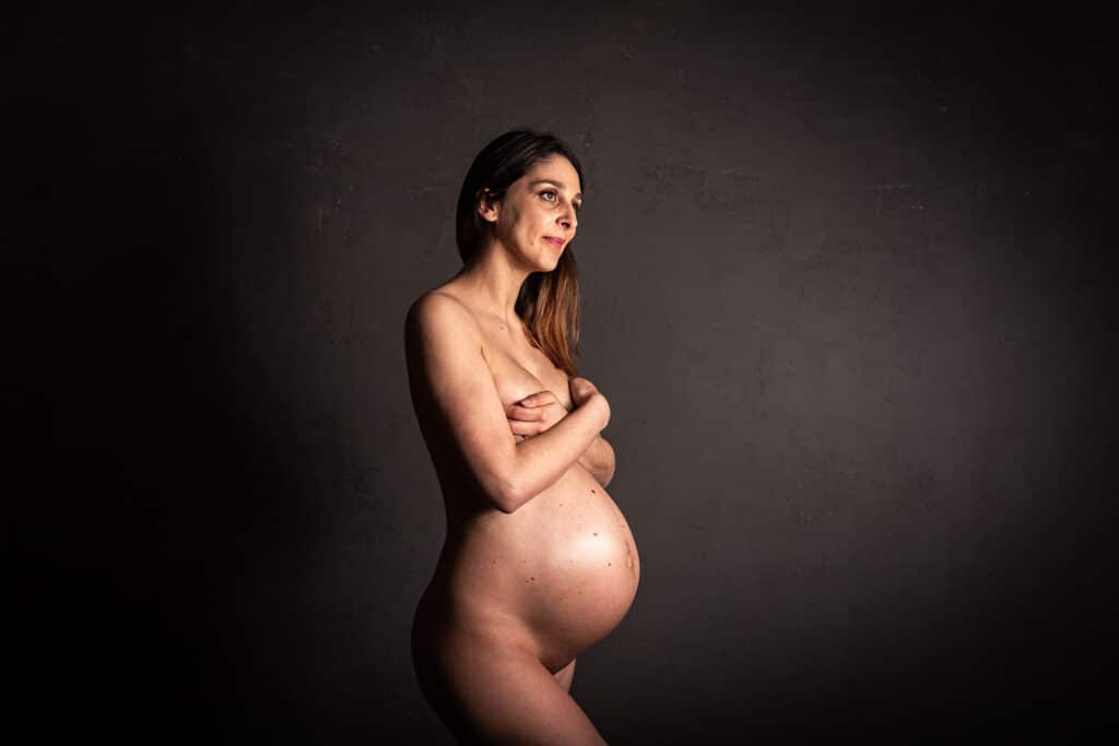 photo d'une femme enceinte