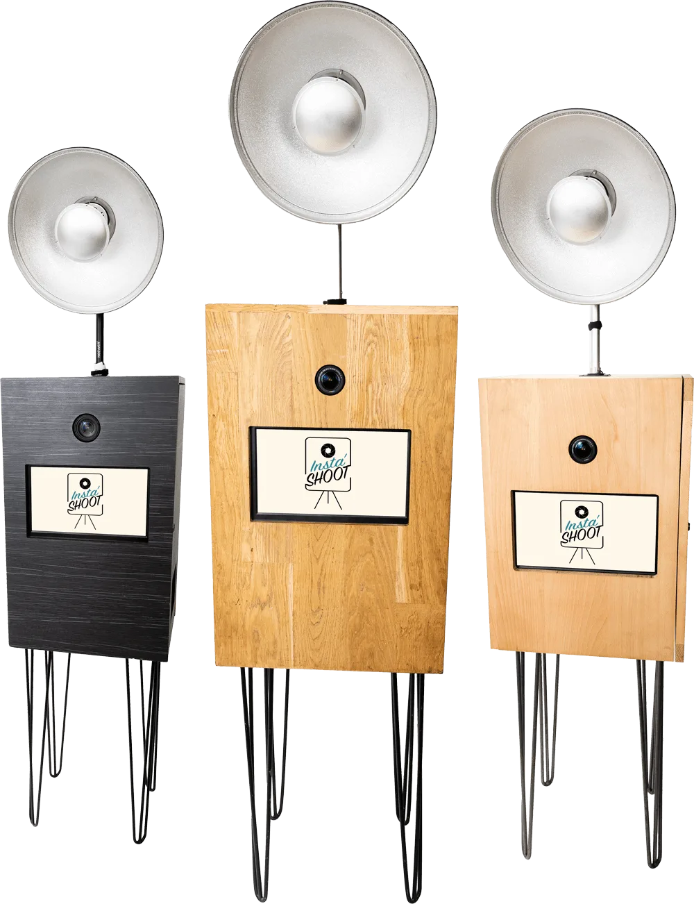 3 photobooths