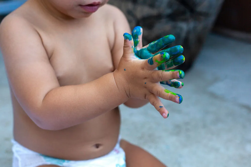 Bébé artiste